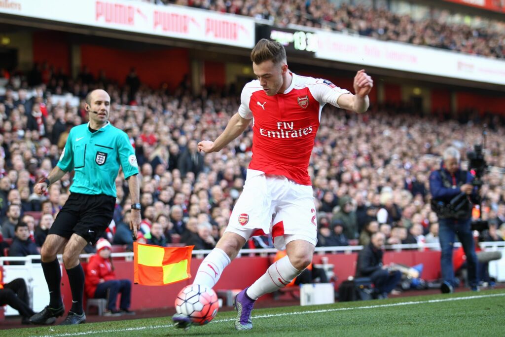 Calum Chambers of Arsenal