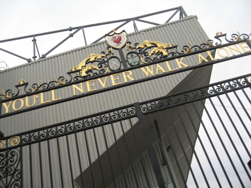 Anfield - home of Liverpool FC